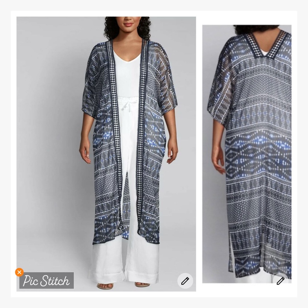 Lane Bryant Duster Overpiece kimono one size
